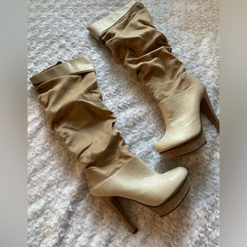 Knee High Slouch Boots